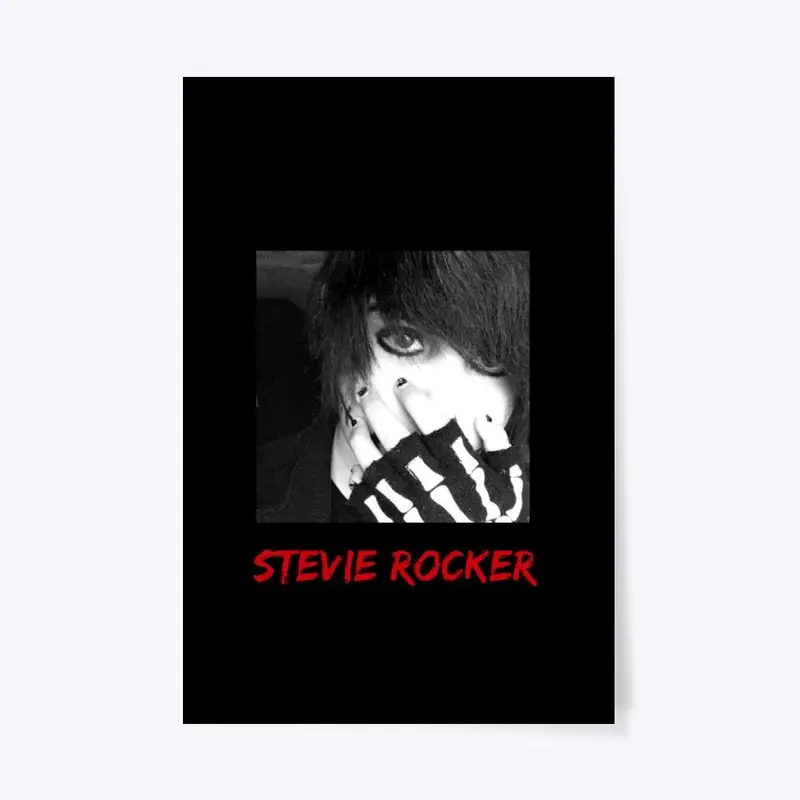 STEVIE ROCKER POSTER "24'36"