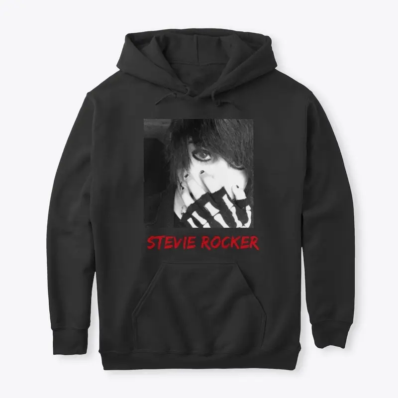 STEVIE ROCKER PULLOVER HOODIE