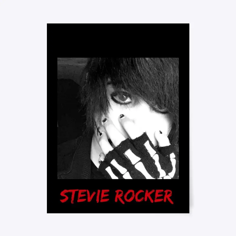 STEVIE ROCKER POSTER "18'24"